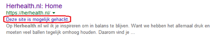 In de straffenbank bij Google: hoe Google’s sancties te herkennen, voorkomen en genezen 1 Google result